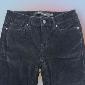 CALVIN KLEIN Women’s 2 x 30 Black Corduroy ULTIMATE SKINNY Jeans